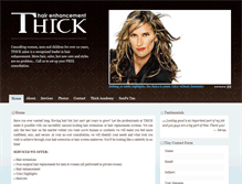 Tablet Screenshot of itsthick.com
